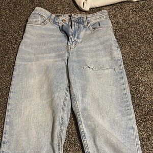 Light Wash Denim Jeans